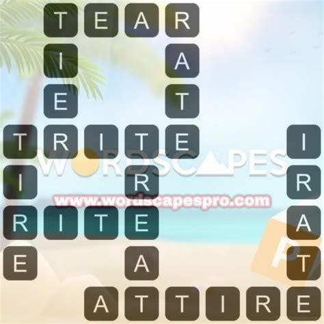 Wordscapes Level 1502 [Answers, Cheats and Solutions].